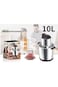 Heavy Duty 10L Electric Meat Grinder 2000W with 2 Speeds Stainless Steel Bowl Blades for Home Use