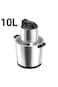 Heavy Duty 10L Electric Meat Grinder 2000W with 2 Speeds Stainless Steel Bowl Blades for Home Use