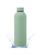 QUEENADA Stainless Steel Water Bottle - 1000ml Insulated Water Bottle for Sports and Travel, Hot Cold Thermos(green)