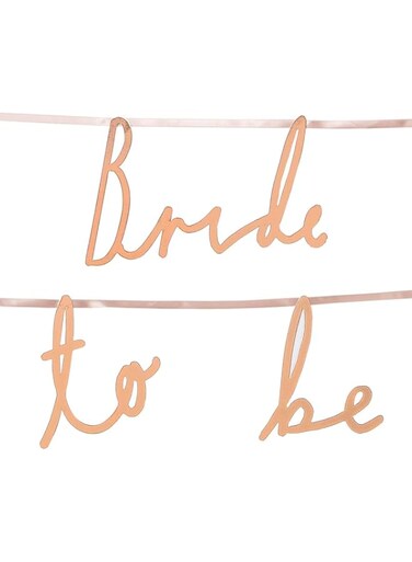 Talking Tables Blossom Girls Bride To Be Garland