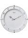 Ajanta 11 Inches Wall Clock for Home/Offces/Bedroom/Living Room/Kitchen (Step Movement, White)