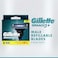 Gillette Mach3+ Men's Refillable Razor: 8 Blade Refills