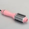 ENZO EN-6210 75mm Volumizing Blowout Brush – 1500W 3-in-1 Hair Dryer, Straightener, TurboDry Technology, Ionic Anti-Frizz Bristles, 3 Heat Settings & 2 Speeds – Pink – Intl Version