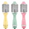 ENZO EN-6210 75mm Volumizing Blowout Brush – 1500W 3-in-1 Hair Dryer, Straightener, TurboDry Technology, Ionic Anti-Frizz Bristles, 3 Heat Settings & 2 Speeds – Pink – Intl Version
