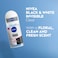 NIVEA Antiperspirant Roll-on for WoMen  Black &amp; White Invisible Protection Original 50ml