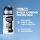 NIVEA MEN Black &amp; White Invisible Antiperspirant Roll-On Deodorant, Original, 72H Active Protection, 50ml