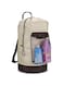 Dalykate Laundry Bag with Shoulder Straps and Mesh Pocket Durable Nylon Backpack Clothes Hamper Bag with Drawstring Closure for College, Travel, Laundromat, Apartment
