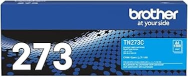 Brother Genuine TN273C Standard Yield Cyan Ink Printer Toner Cartridge, Prints up to 1,300 pages-Pack of 3pcs
