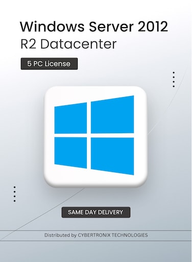 Microsoft Windows Server 2012 R2 Datacenter   5 PC License   Digital License   SAME DAY DELIVERY