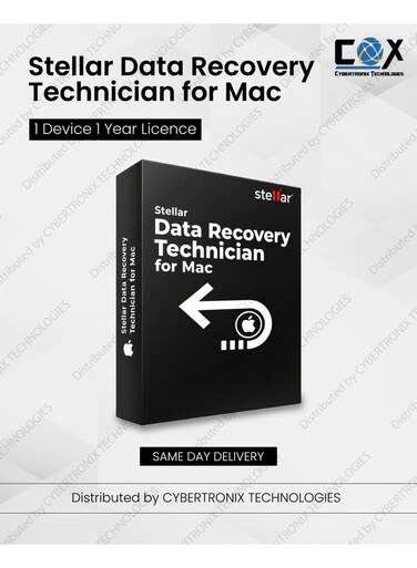 Stellar Data Recovery Technician for Mac   1 Device for 1 Year   Digital License