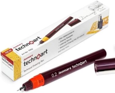 Technoart Drawing Pen 0.2 mm