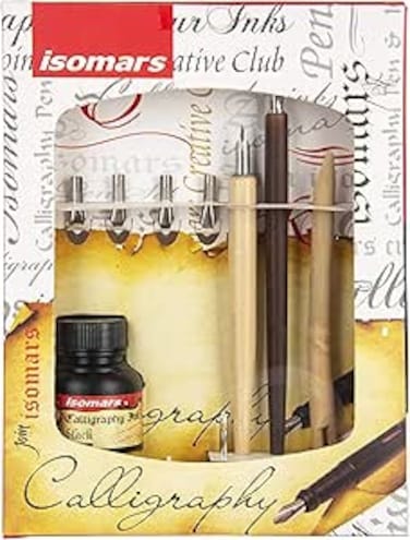Isomars CP300 English Calligraphy Wood Pen Set