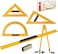Isomars BBTG Black Board Teacher Geometry Set Orange