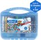 DOMS Non-Toxic Hexagonal Jumbo Oil Pastel Set in Plastic Carry Case (12 Assorted Shades x 4 Set)