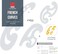 Isomars French Curves (Clear) - Set of 3
