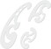 Isomars French Curves (Clear) - Set of 3