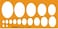 Isomars Metric Large Ellipse Ellipses Shapes Figure Symbols Drafting Drawing Template Stencil