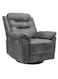 Galaxy Design Electric Swing Recliner Single Sofa Chair Fabric 360&deg; Degree Rotation For Living Room Good Comfort Open &amp; Close Single Recliner Sofa Chair 1806 Color Grey