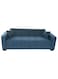 Galaxy Design Alba Sofa Cum Bed I Sleeping Fabric Sofa I Three Seat Sofa Bed I Modern Design Living Room Sofa K-S399 Blue 180X110X75 Cm