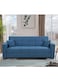 Galaxy Design Alba Sofa Cum Bed I Sleeping Fabric Sofa I Three Seat Sofa Bed I Modern Design Living Room Sofa K-S399 Blue 180X110X75 Cm