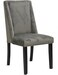 Galaxy Design Restaurant Sofa Living Room Home Wooden Fabric Leisure Floor Accent Lounge Chair (Grey)