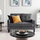 Galaxy Design ALBUS 2 SEATER SOFA- DARK GREY