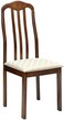 Galaxy Design  5 Pieces Wooden Dining Table 4 in 1 (4-chair + Round Table) Brown KDT105