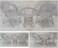 Galaxy Design 3-Pieces Patio Rattan Dinning Set Table with Wicker Glass Top Modern Waterproof Set Chairs for Home, Garden &amp; Lawn, Outdoor Indoor, Beach, Kitchen, Dining Room Color - (White/Black)