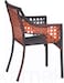 Galaxy Design 5-Pieces Patio Rattan Dinning Set Table with Wicker Glass Top Modern Coffee Table Waterproof Set Chairs for Home, Garden &amp; Lawn, Outdoor Indoor, Beach, Kitchen, Dining Room, Office KRT20