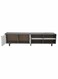 Galaxy Desing Modern TV Cabinet, Media Console with a Natural Wood Finish &amp; Storage Doors for Living Room or Media Room