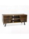 Galaxy Desing Modern TV Cabinet &ndash; Stylish Entertainment Stand with Natural Wood Finish
