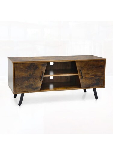 Galaxy Desing Modern TV Cabinet &ndash; Stylish Entertainment Stand with Natural Wood Finish