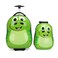 Peekaboo 2PC Kids Luggage Set - Children Suitcase Backpack School Travel Trolley ABS, Best Gift - Hippo