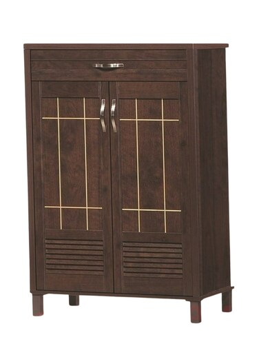 GALAXY DESIGN Wood Shoe Rack Storage 2 Door Cabinet