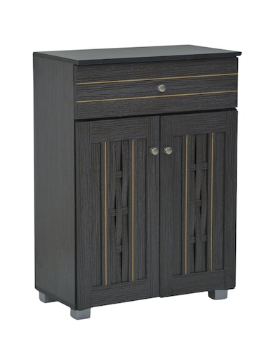 GALAXY DESIGN Wooden Shoe Rack with Dustproof Cover, Free Standing Entryway Shoe Organizer, Multi-Function Storage Tower Shelf, Storages Box, Shoe Cabinet for Home, Living Room, Office Grey Oak