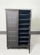 GALAXY DESIGN Wood Shoe Rack With PVC Doors/Organiser With 4 Doors &ndash; Color Wenge