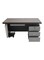 Galaxy Design Executive Office Wooden Desk Table with Drawers for Office, Home, Gaming, Meeting Room, Dard Brown