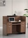 Galaxy Design Reception Desk For Front Office Desk, Premium Quality Office Reception Desk 1405 -120Cm