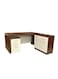 Galaxy Design Wooden Executive Office Desk with Drawers, Modern Home Office Melamine L-Shaped Desk Corner Computer Workstation Table -Model no:2126