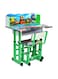 Galaxy Design Kids Study Table Educational Wood Desk Chair Set Adjustable for Home &amp; School (Random Print)