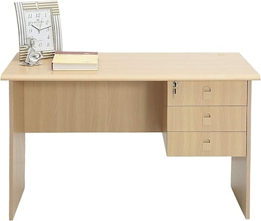 Galaxy Design Wooden Table with Drawers Gaming Desk, Modern Computer Study &amp; Book Storage Table Engineer Wood for Home, Office, Gaming Room, Study Room, Baby Room &ndash; KT123