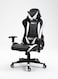 Galaxy Design Gaming Chair Rune, ergonomic design that can be used as office chair as well, White And Black 5903