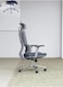 Galaxy Design Ergonomic Executive Office Chair, Office Chair Computer Chairs Home Office Chair Wide Seat With Large Headrest Modern Desk Chair Lumbar Support Mesh Chair K-2251 GREY