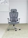 Galaxy Design Ergonomic Executive Office Chair, Office Chair Computer Chairs Home Office Chair Wide Seat With Large Headrest Modern Desk Chair Lumbar Support Mesh Chair K-2251 GREY