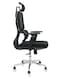 Galaxy Design Executive chair With Modern design Mesh Ergonomic Chair With Adjustable Headrest, Adjustable Handrest, Adjustable Back Rest, Best For Back Support Desk Chair Or Gaming -774-BLACK