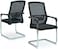 Galaxy Design Middle Back Office Conference Meeting Mesh Chair Visitor Chair Without Wheels