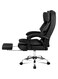 Galaxy Design Executive Office Gaming Chair PU Leather 360&deg; Swivel, Diamond Pattern Stitching High Back With Tilt Lock Mechanism, Soft Foam &amp; Well Padded Backrest With Lumbar Support (BLACK)