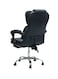 Galaxy Design Executive Office Gaming Chair PU Leather 360&deg; Swivel Desk Chair, Soft Foam &amp; Well Padded Backrest With Lumbar Support R818-2FR