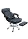 Galaxy Design Executive Office Gaming Chair PU Leather 360&deg; Swivel Desk Chair, Soft Foam &amp; Well Padded Backrest With Lumbar Support R818-2FR
