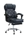 Galaxy Design Executive Office Gaming Chair PU Leather 360&deg; Swivel Desk Chair, Soft Foam &amp; Well Padded Backrest With Lumbar Support R818-2FR